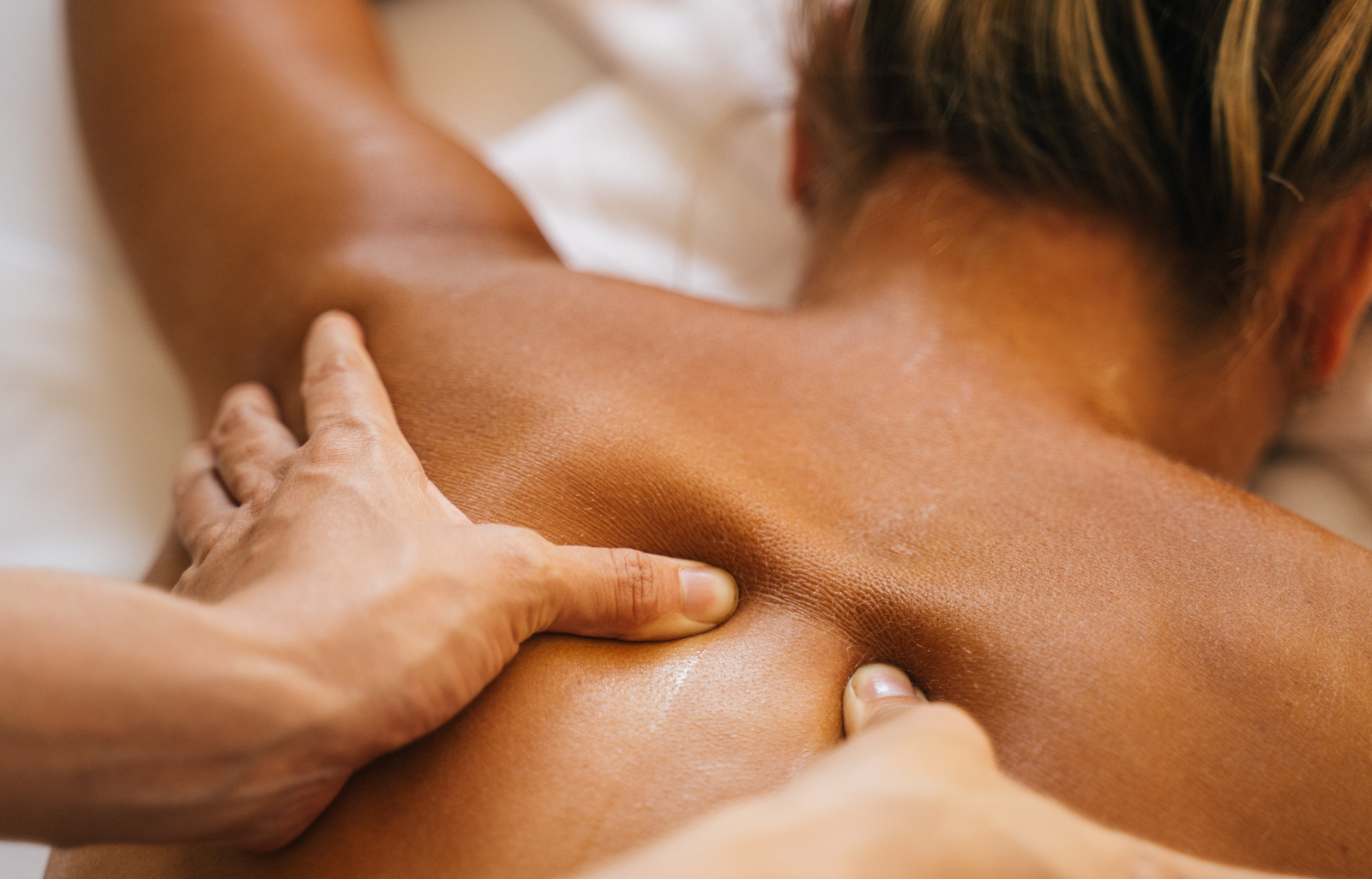 upper back massage